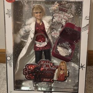 Holiday Pop Star Doll - Red and White